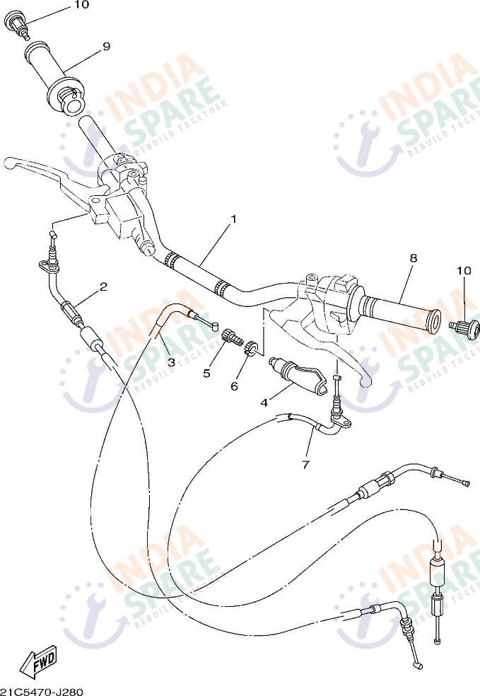 STEERING HANDLE & CABLE